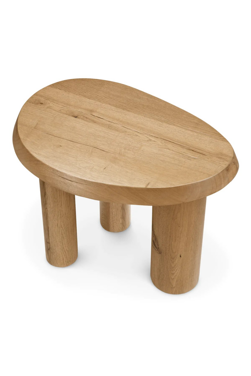 Table d'appoint en chêne recyclé | Eichholtz Prelude | Meubleluxe.fr