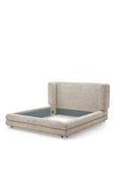 Cadre de lit Creststone beige | Eichholtz Francisco | OROA.fr
