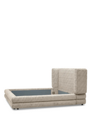 Cadre de lit Creststone beige | Eichholtz Francisco | OROA.fr