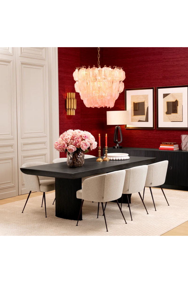 Lampe de table en bronze et granit noir | Eichholtz Madrona | OROA.fr