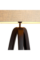 Lampe de table en bronze et granit noir | Eichholtz Madrona | OROA.fr