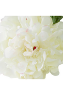 Bouquet de fleurs artificielles blanches (48 pièces) | Eichholtz Peonies | OROA.fr