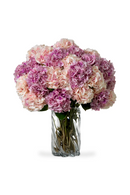 Bouquet de fleurs artificielles roses (48 pièces) | Eichholtz Hydrangeas | OROA.fr