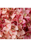 Bouquet d'orchidées artificielles roses (36 pcs) | Eichholtz Cymbidium | OROA.fr