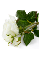 Bouquet de fleurs artificielles blanches à trois tons (72 pièces) | Eichholtz Roses | OROA.fr