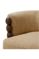 Fauteuil Lounge Courbé Brun | Eichholtz Grimaud | OROA.fr