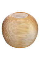 Vase en verre soufflé recyclé pêche | Eichholtz Alessio | OROA.fr