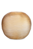 Vase en verre soufflé recyclé pêche | Eichholtz Alessio | OROA.fr