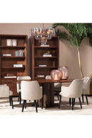 Vase en verre soufflé recyclé pêche | Eichholtz Alessio | OROA.fr