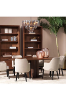 Vase en verre soufflé recyclé pêche | Eichholtz Alessio | OROA.fr