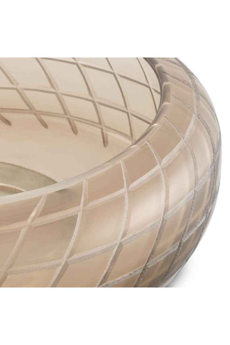 Bol En Verre Décoratif Taillé A La Main | Eichholtz Tarano | OROA.fr