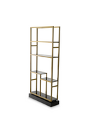 Armoire en laiton brossé | Eichholtz Corrado II| OROA.fr