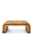 Ensemble de tables basses en ronce de mappa (3) | Eichholtz Quinton | OROA.fr