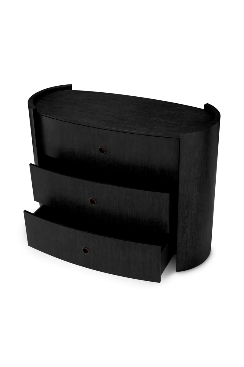 Commode 3 Tiroirs en Chêne Bronze | Eichholtz Splendora | OROA.fr