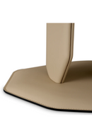 Table d'appoint en cuir brun clair | Eichholtz Maurizio | OROA.fr