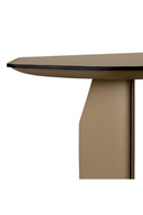 Table d'appoint en cuir brun | Eichholtz Maurizio | OROA.fr