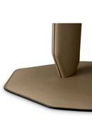 Table d'appoint en cuir brun | Eichholtz Maurizio | OROA.fr