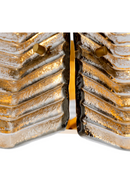 Lustre en verre fumé et givré | Eichholtz Silvano | OROA.fr