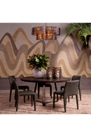 Lustre en verre fumé et givré | Eichholtz Silvano | OROA.fr