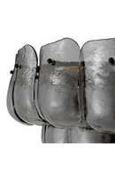 Lustre à étages en plaques de verre | Eichholtz Gustave | OROA.fr