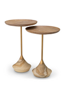 Table d’appoint en onyx (ensemble de 2) | Eichholtz Puglia | OROA.fr
