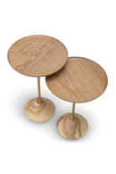 Table d’appoint en onyx (ensemble de 2) | Eichholtz Puglia | OROA.fr