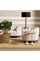 Table d’appoint en onyx (ensemble de 2) | Eichholtz Puglia | OROA.fr