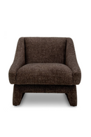 Fauteuil De Salon Brun A Accoudoirs Inclinés | Eichholtz Valore | OROA.fr