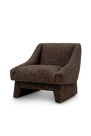 Fauteuil De Salon Brun A Accoudoirs Inclinés | Eichholtz Valore | OROA.fr