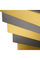 Table d appoint a niveaux en verre fume | Eichholtz Zamora | OROA.fr