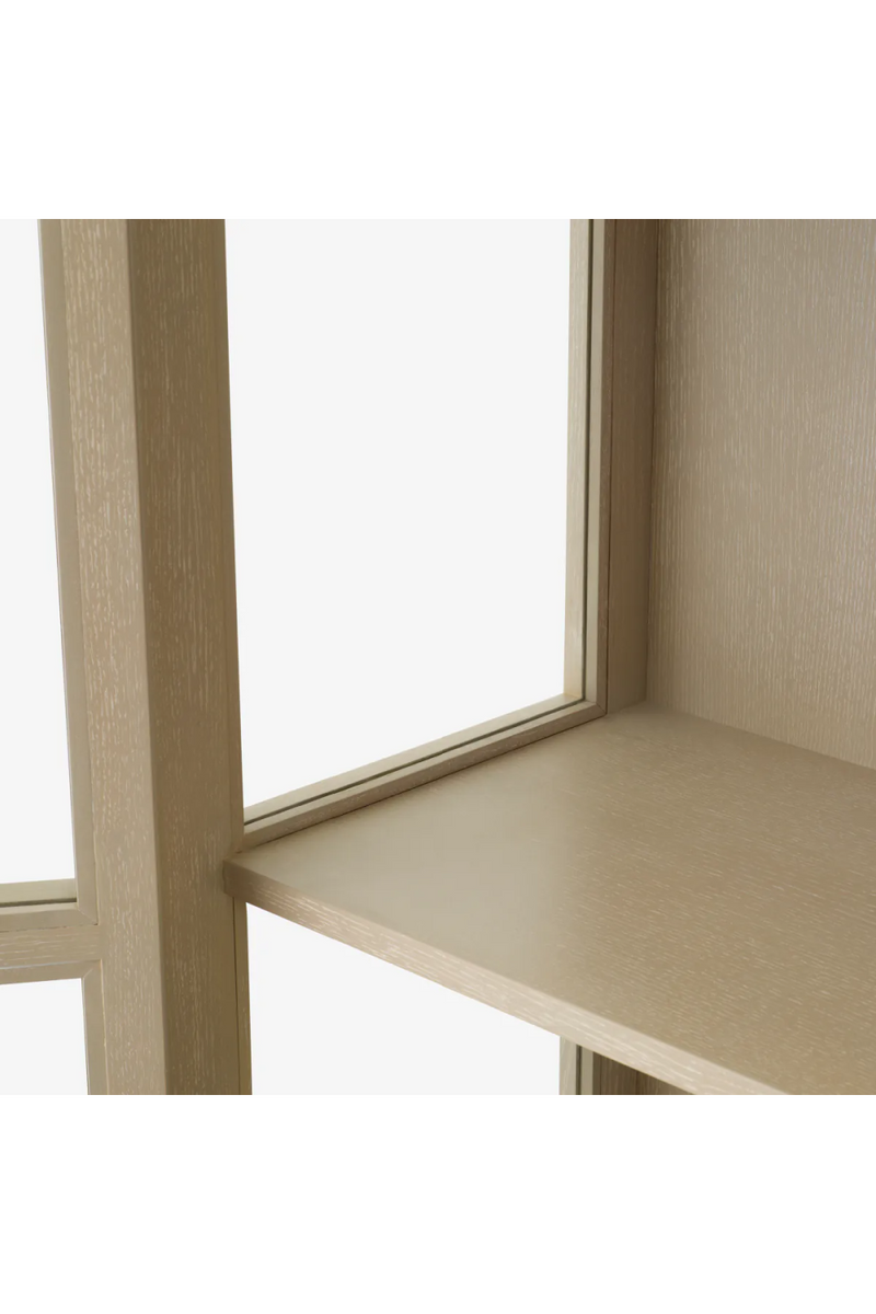 Buffet vitrine encadre en chene | Eichholtz San Bernardino | OROA.fr