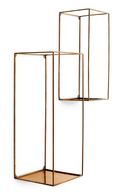 Ensemble de racks muraux en laiton vintage (2) | Eichholtz Deco | OROA.fr