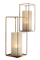 Ensemble de racks muraux en laiton vintage (2) | Eichholtz Deco | OROA.fr