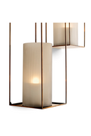 Ensemble de racks muraux en laiton vintage (2) | Eichholtz Deco | OROA.fr