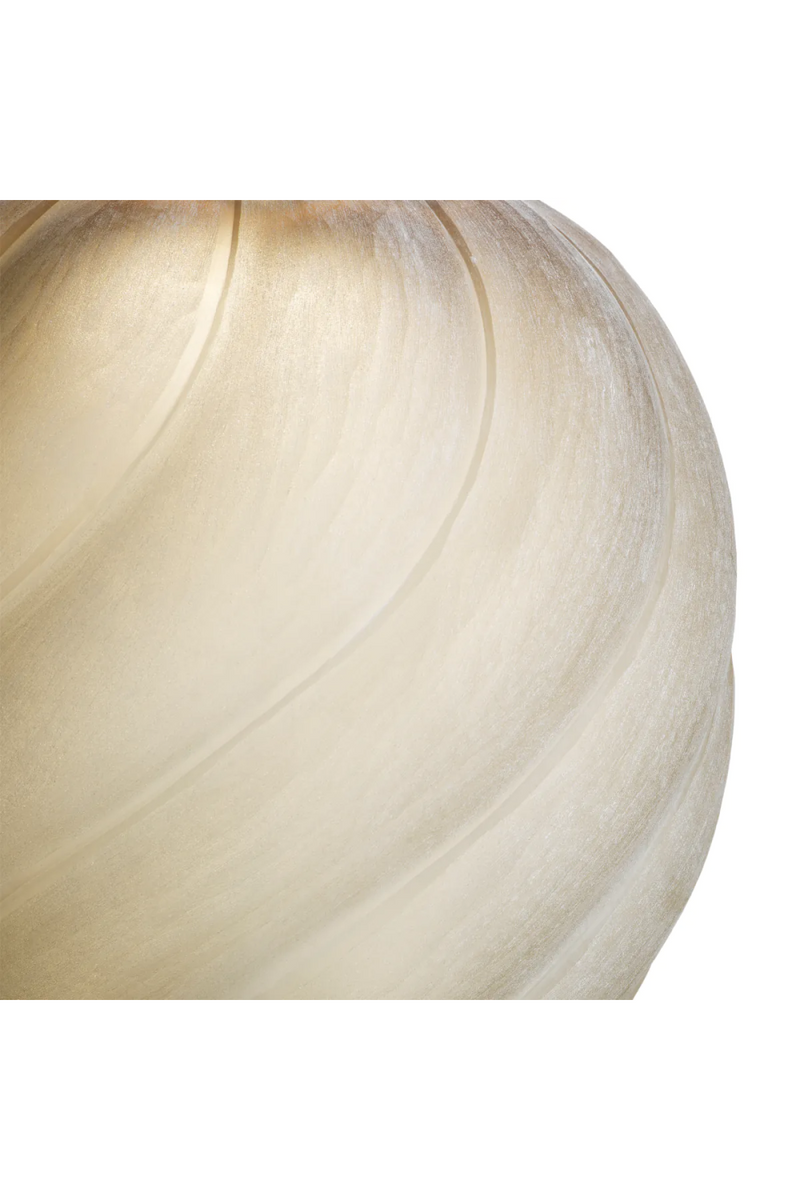 Vase marron clair givré | Eichholtz Sicilia L | OROA.fr