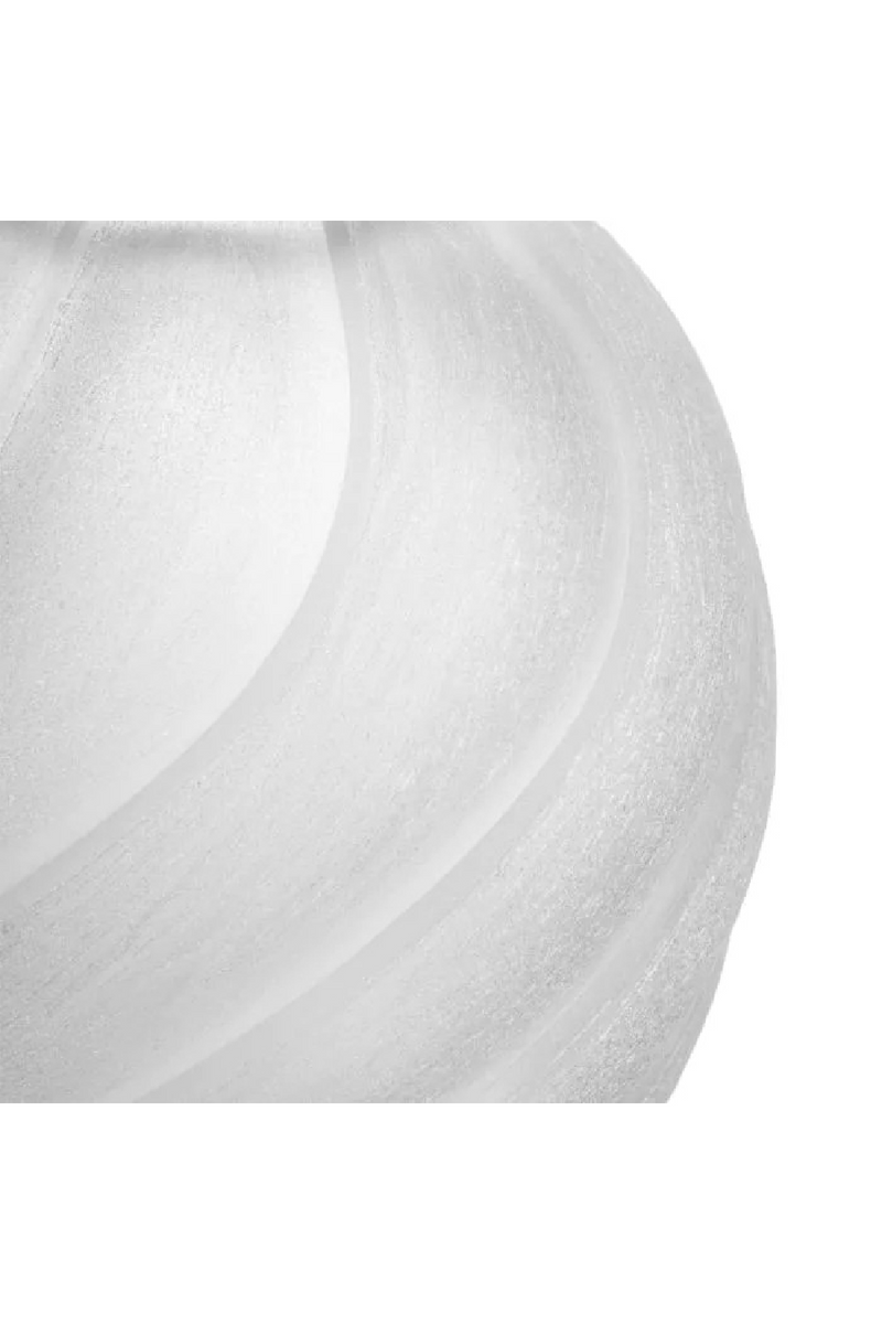 Vase blanc givré S | Eichholtz Sicilia | OROA.fr