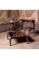 Chaise de salle a manger en aluminium oxyde | Eichholtz Quentin | OROA.fr