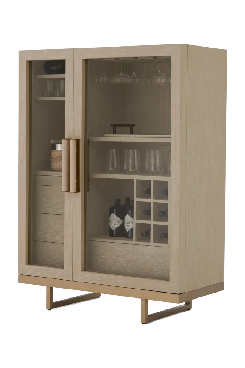 Buffet bar en chene delave | Eichholtz Connaught | OROA.fr