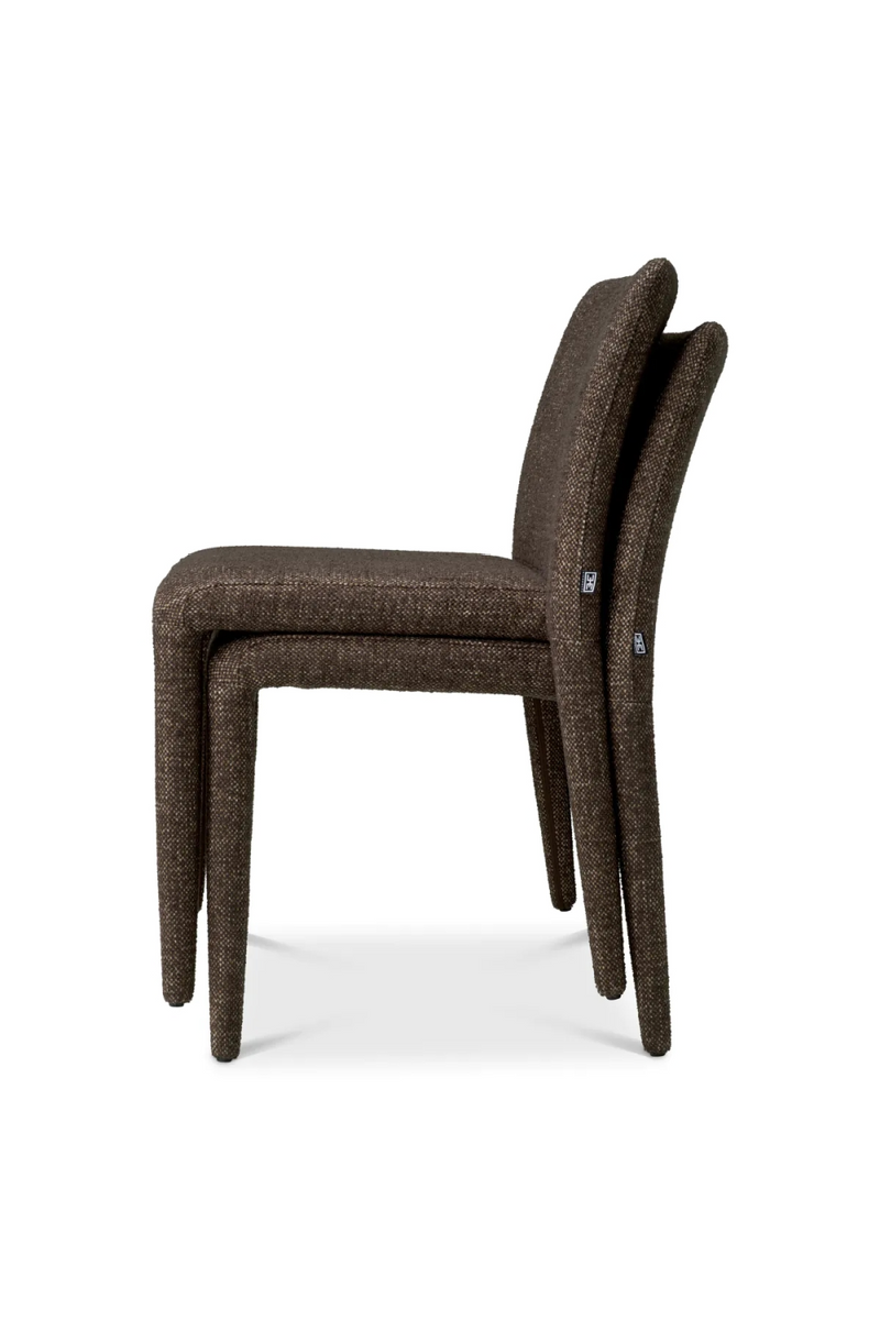 Chaises de salle à manger Renato marron (lot de 2) | Eichholtz Leiza | OROA.fr