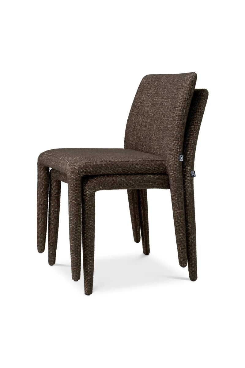 Chaises de salle à manger Renato marron (lot de 2) | Eichholtz Leiza | OROA.fr