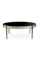 Petite table basse en verre noir | Eichholtz Artemisa | OROA.fr