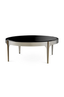 Petite table basse en verre noir | Eichholtz Artemisa | OROA.fr
