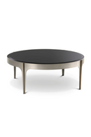 Petite table basse en verre noir | Eichholtz Artemisa | OROA.fr