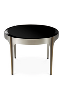 Table d'appoint en verre noir | Eichholtz Artemisa | OROA.fr
