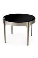 Table d'appoint en verre noir | Eichholtz Artemisa | OROA.fr