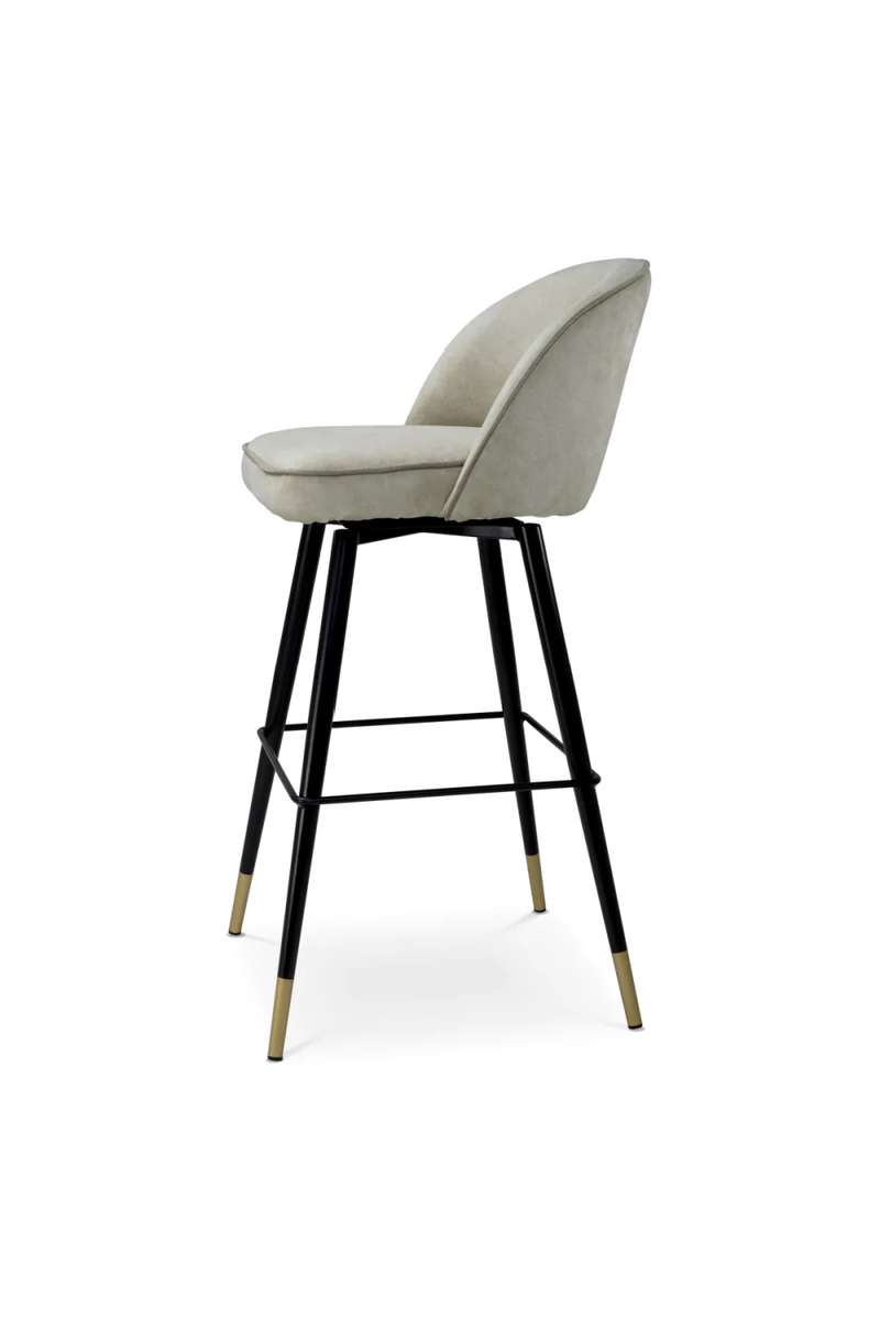 Tabourets de bar gris (lot de 2) | Eichholtz Cliff | OROA.fr
