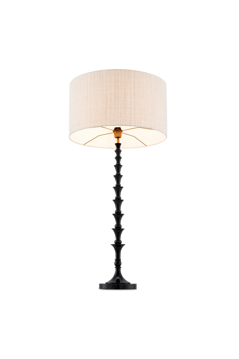 Lampe de table noir piano | Eichholtz Arabella | OROA.fr