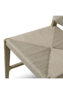 Chaise de Salle à Manger d’Extérieur en Corde Grise | Eichholtz Pivetti | OROA.fr