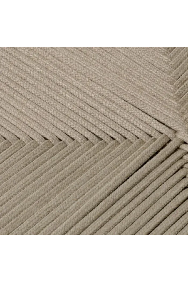 Chaise de Salle à Manger d’Extérieur en Corde Grise | Eichholtz Pivetti | OROA.fr