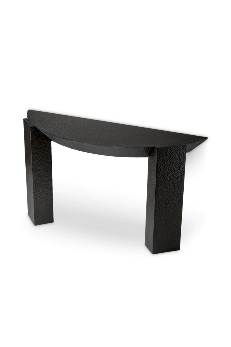 Console en Bronze Martelé | Eichholtz Oscuro | OROA.fr